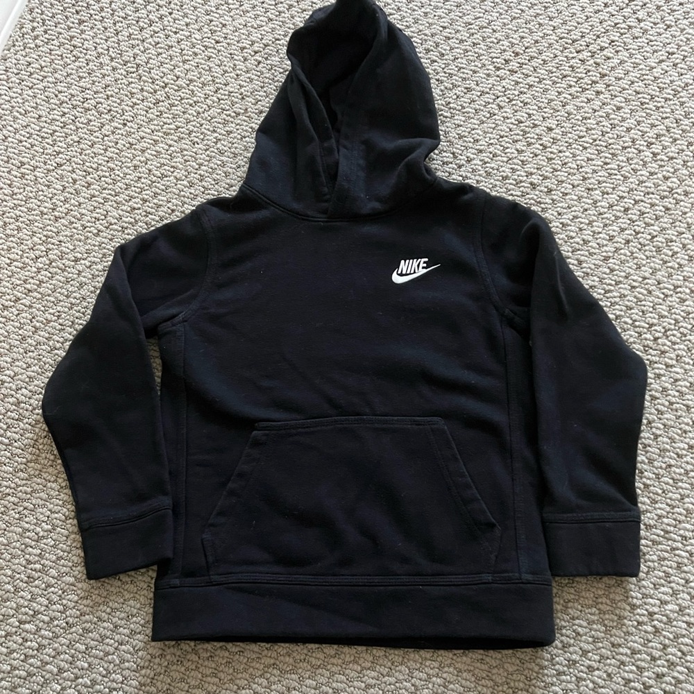 Nike Hoodie Black - boys size: 7